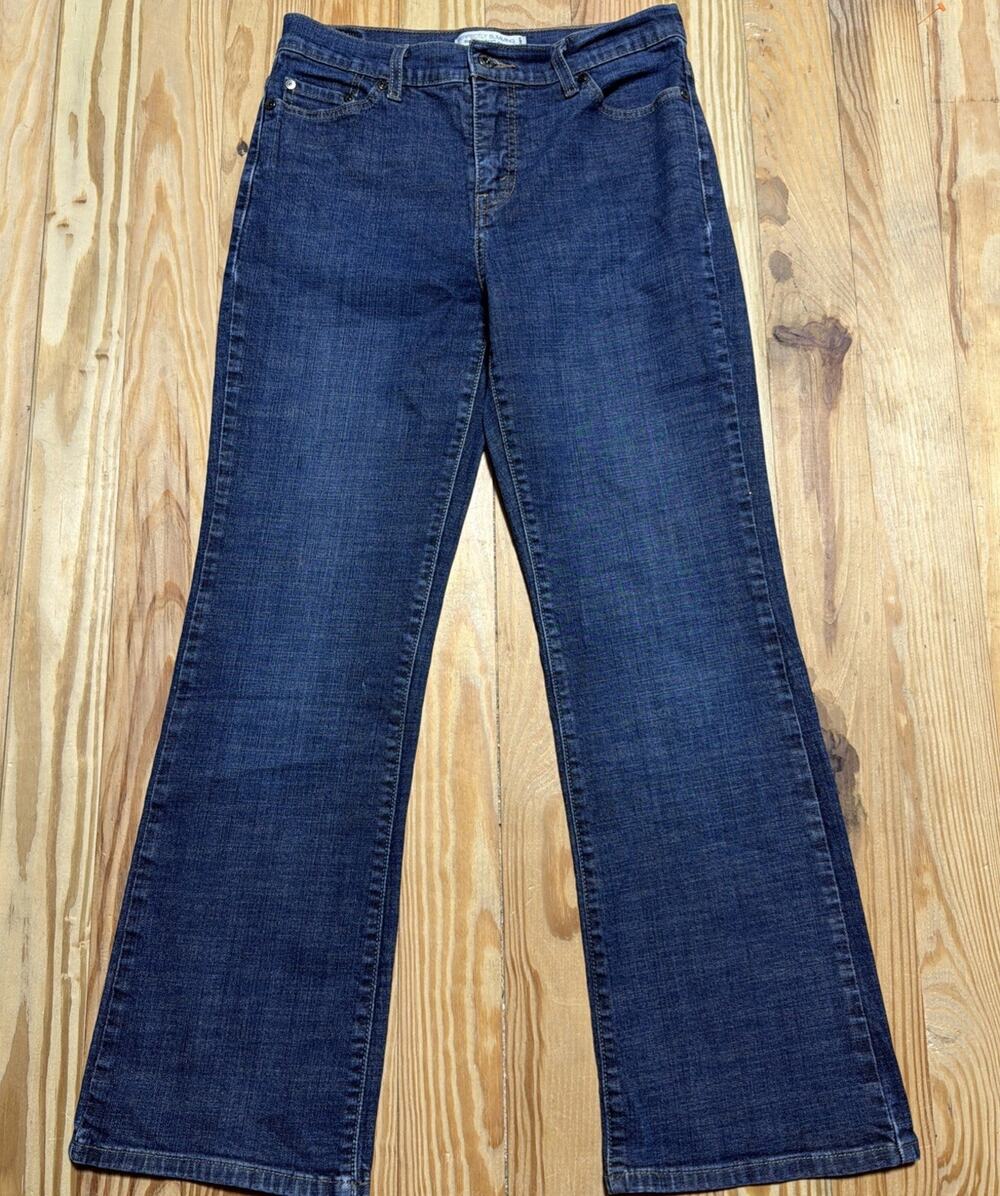 Levi's 512 Perfectly Slimming Flap Pocket Bootcut Women's 10 S Denim Jeans 30x29